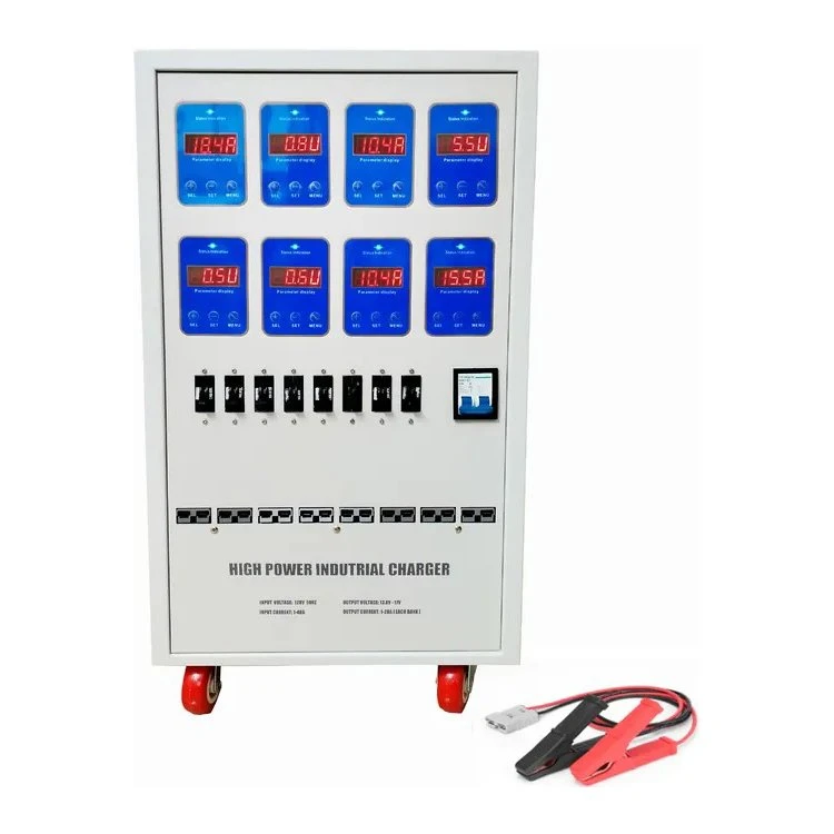8 Bank Battery Charger
