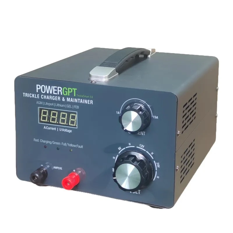 Portable Trickle Charger for Car Battery