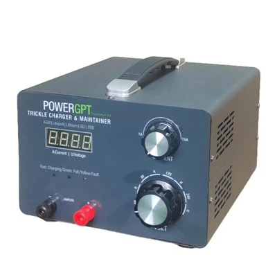 Portable Trickle Charger for Car Battery